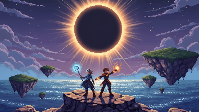 personnages issus d’un jeu comme Sea of Stars