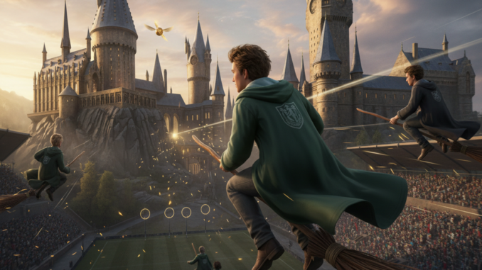 Gameplay d’un jeu similaire à Hogwarts Legacy 2