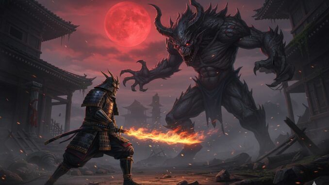 samouraï comme dans la mise à jour gratuite de Nioh 3