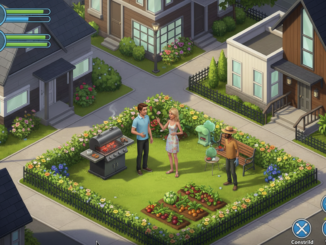 Gameplay d’un jeu similaire à Les Sims 4