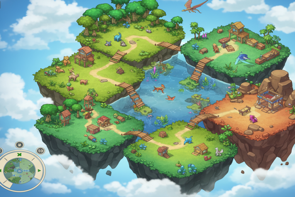 Pokémon Pokopia est un jeu de simulation cosy