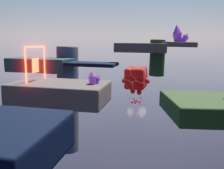 Gameplay d’un jeu de plateforme similaire à Super Meat Boy 3D