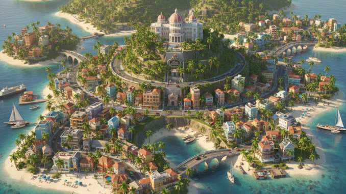 Gameplay du jeu PC Tropico 7