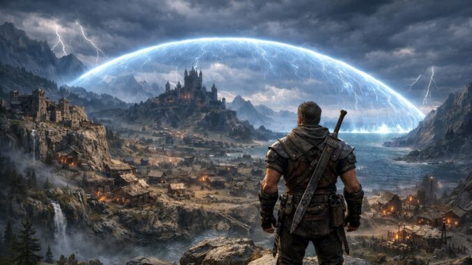 vue panoramique d’un jeu inspiré de Gothic