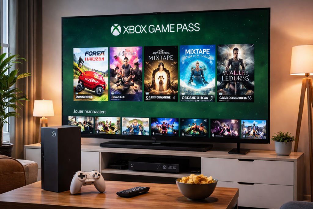 Catalogue de jeux vidéo Xbox Game Pass