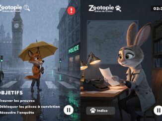 Gameplay d’un jeu mobile comme Zootopie Scènes de Crimes