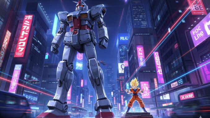 Illustration conceptuelle d'un Mobile Suit Gundam RX-78-2