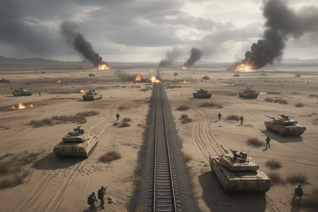 Gameplay d’un jeu de guerre comme Battlefield 6