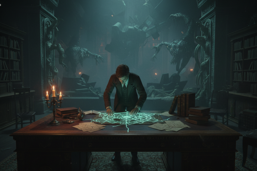 Gameplay d’un jeu similaire à Call of the Elder Gods
