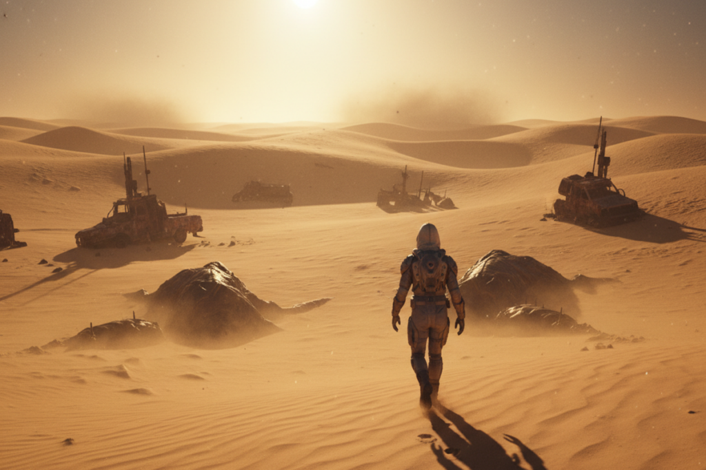 Gameplay d’un jeu d’action comme Dune : Awakening