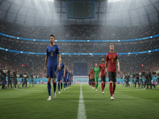 Gameplay d’un jeu similaire à EA Sports FC 26