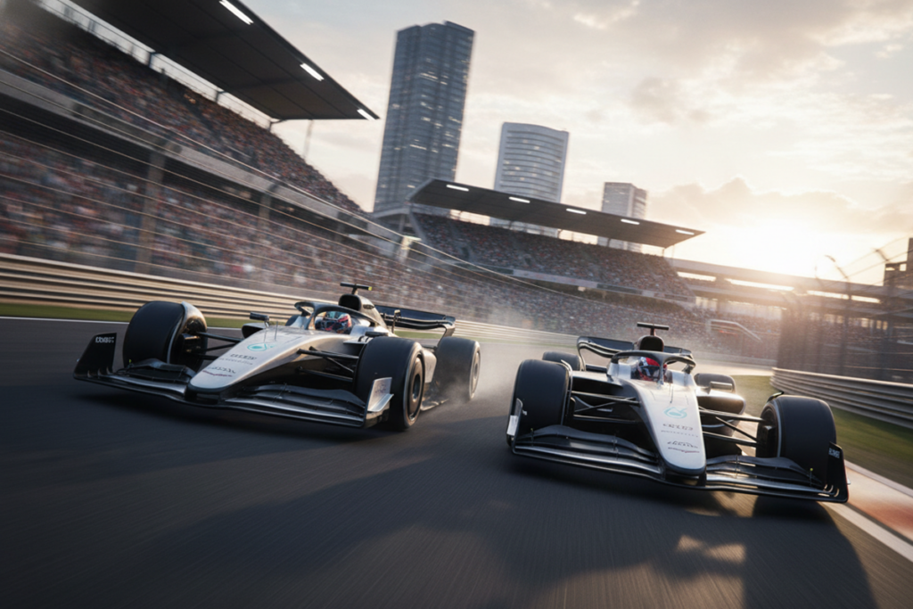 Gameplay d’un jeu similaire à F1 25