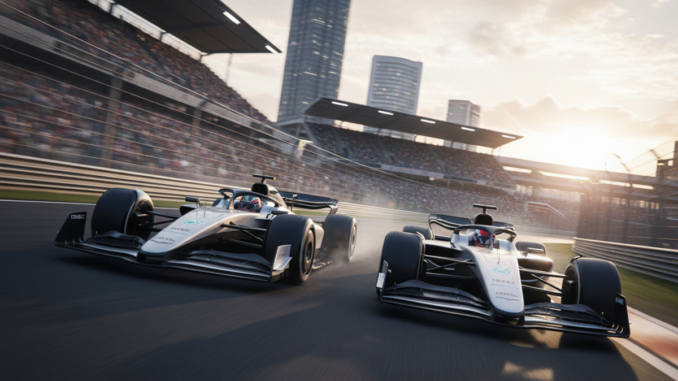 Gameplay d’un jeu similaire à F1 25