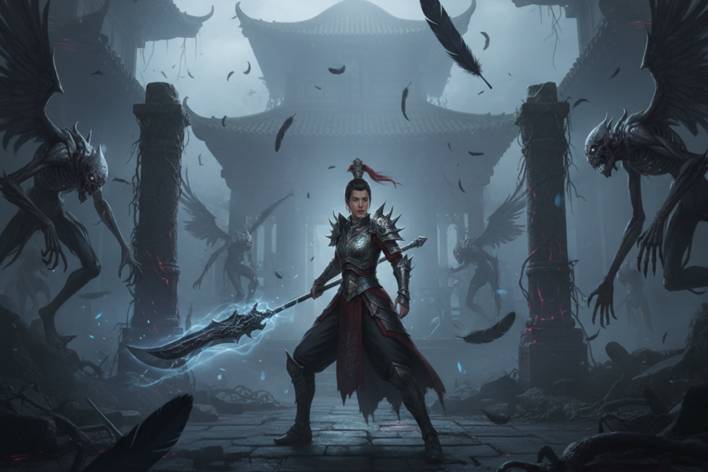 Gameplay d’un jeu d’action comme Wuchang : Fallen Feathers