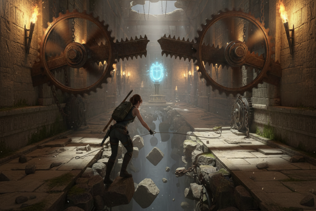 Gameplay d’un jeu similaire à Tomb Raider : Legacy of Atlantis