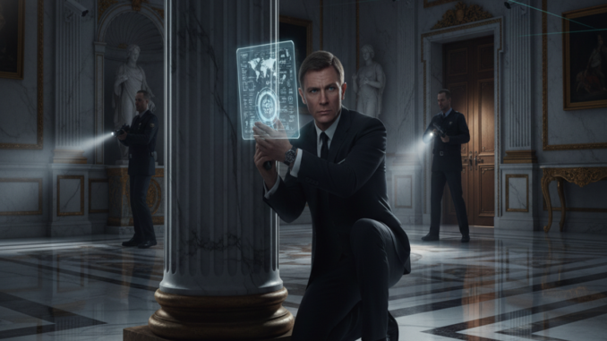 Gameplay d’un jeu d’agent secret comme 007 First Light