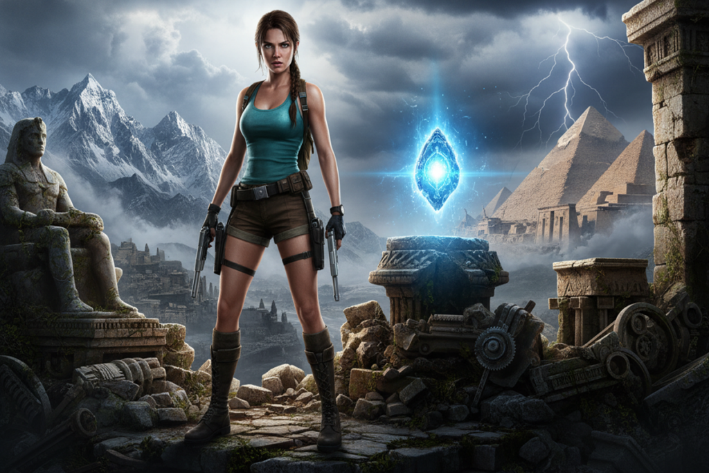 Gameplay d’un jeu comme Tomb Raider : Legacy of Atlantis