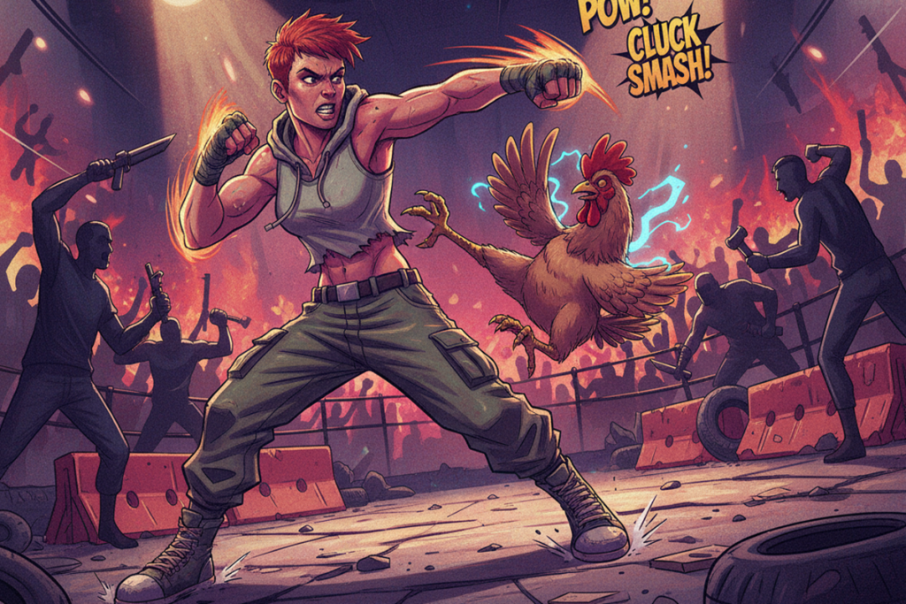 Gameplay d’un jeu similaire à Knuckle Paradise