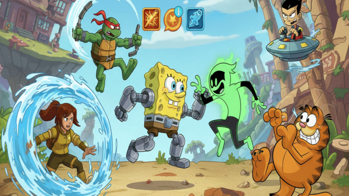 Gameplay d’un jeu comme Nickelodeon All-Star Brawl 2