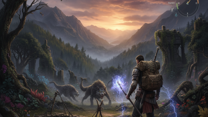 Gameplay d’un jeu d’aventure comme Outward 2