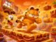 personnage en pleine course inspiré de Garfield