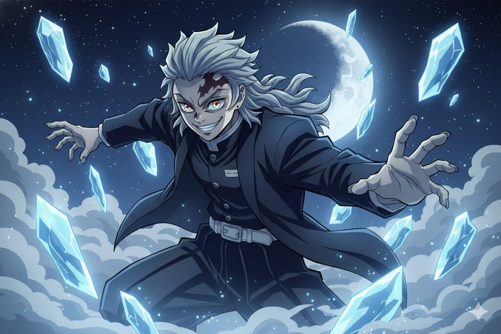 personnage inspiré de Doma dans Demon Slayer Hinokami Chronicles 2