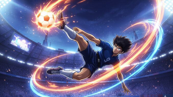 personnage inspiré de celui du jeu Captain Tsubasa 2: World Fighters