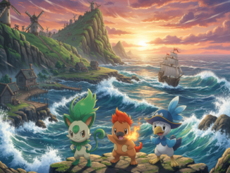 Gameplay d’un jeu comme Pokémon Vents/Vagues