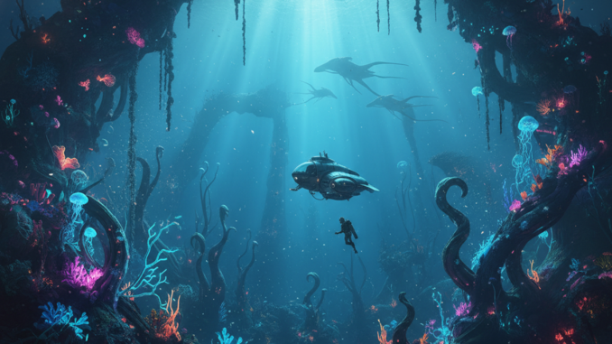 Gameplay d’un jeu comme Subnautica 2