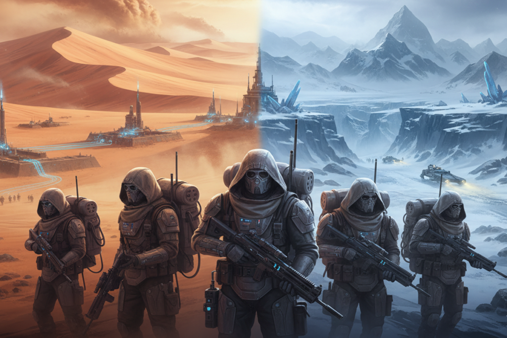 Poster du DLC The Water Wars de Dune : Awakening