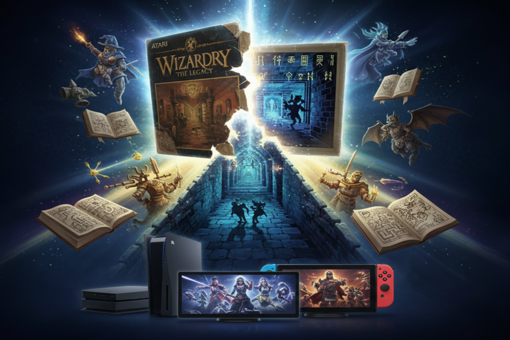 Illustration de jeux similaire à Wizardry