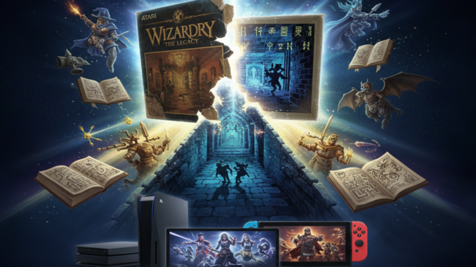 Illustration de jeux similaire à Wizardry