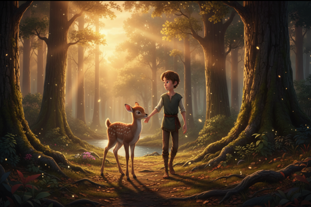 Gameplay d’un jeu comme Deer & Boy