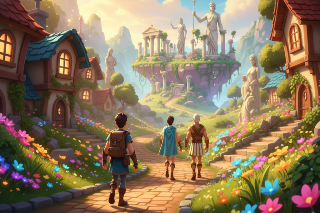 Gameplay d’un jeu comme Disney Dreamlight Valley