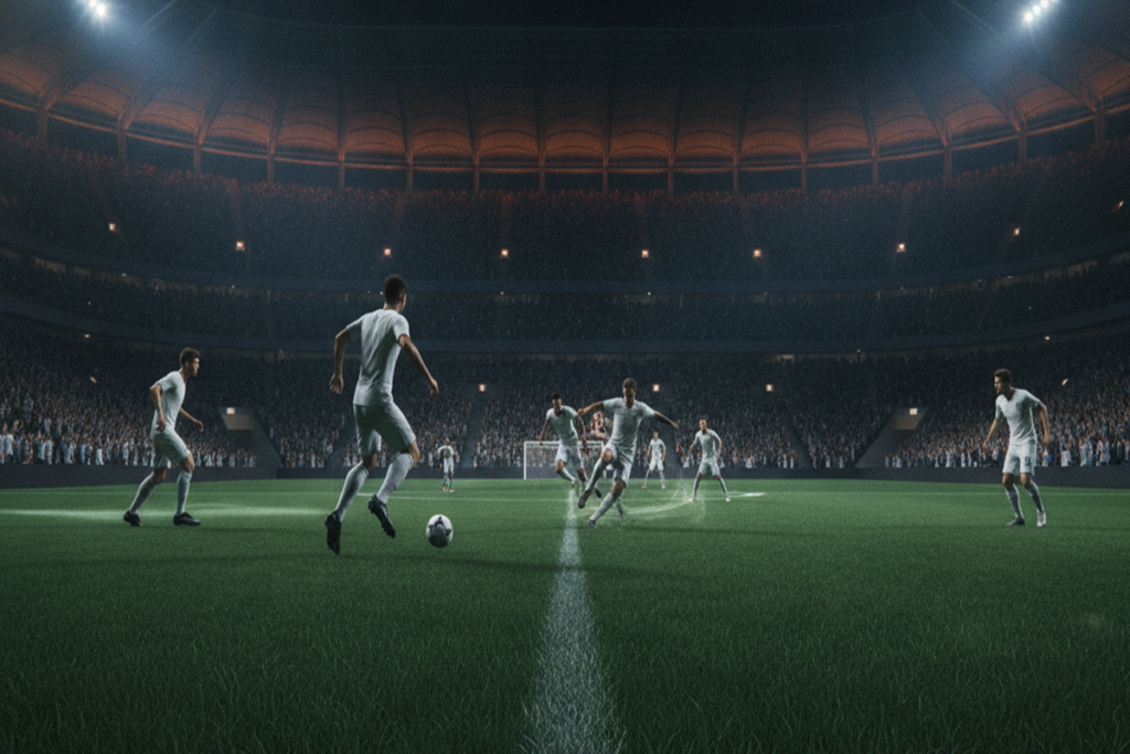 Gameplay d’un jeu de sport comme EA Sports FC 26