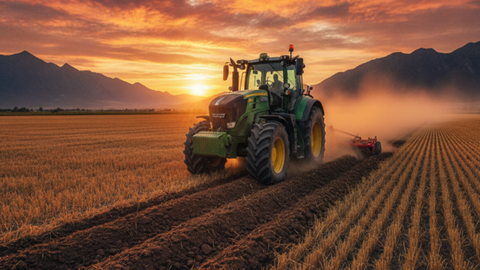 Gameplay d’un jeu similaire à Farming Simulator 25