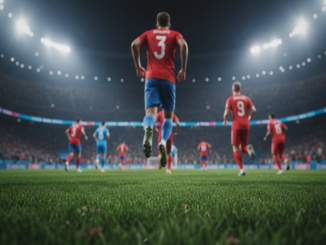 Gameplay d’un jeu vidéo similaire à FIFA World Cup Launch Edition