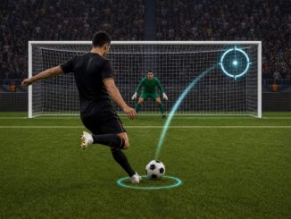 Gameplay d’un jeu comme Football Kicks 2026