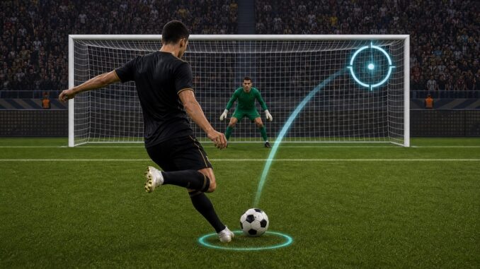 Gameplay d’un jeu comme Football Kicks 2026