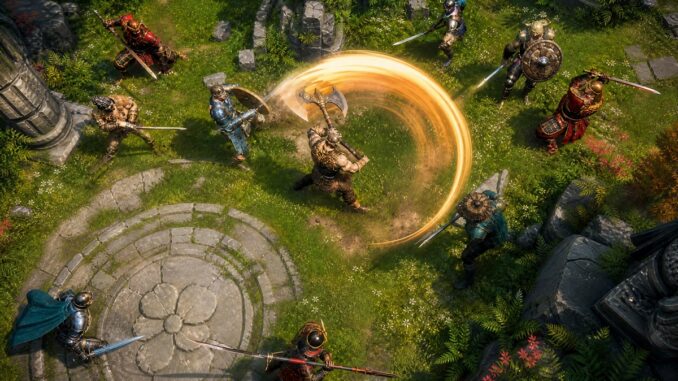 Gameplay d’un jeu mobile comme For Honor Warriors IO