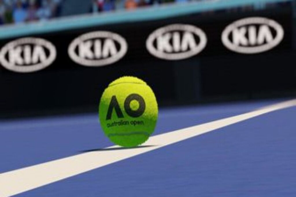 Gameplay du jeu de sport AO Tennis 2