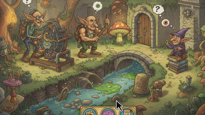 Gameplay d’un jeu similaire à Gobliiins Collection