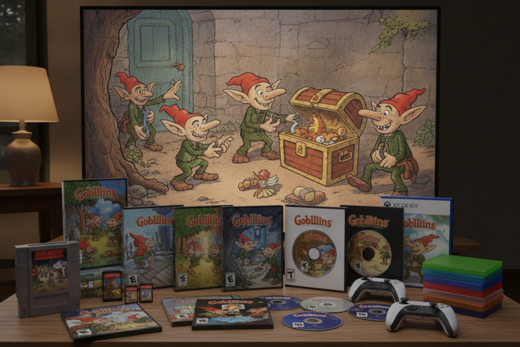 Illustration des jeux Gobliiins Collection sur consoles