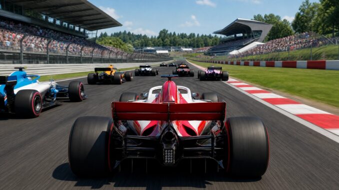 Gameplay d’un jeu de course comme Grand Prix Hero