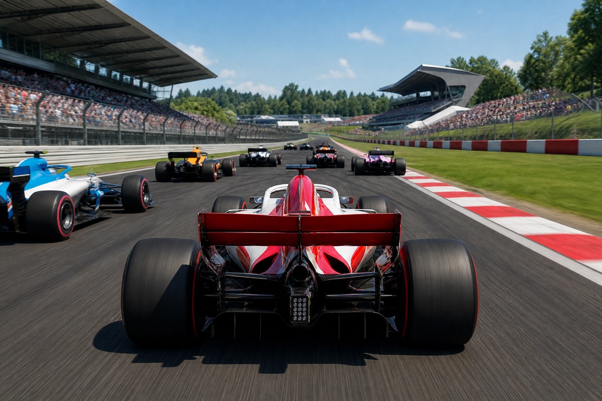Gameplay d’un jeu de course comme Grand Prix Hero
