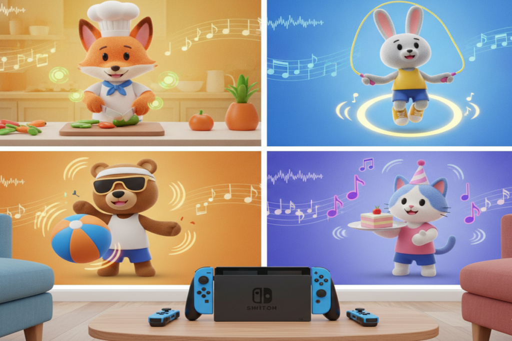 Gameplay d’un jeu musical comme Rhythm Paradise Groove
