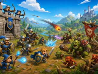 Gameplay d’un jeu comme Kingdom Wars