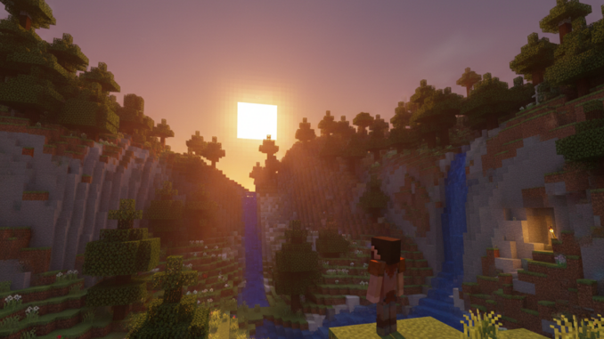 Gameplay d’un jeu sandbox comme Minecraft