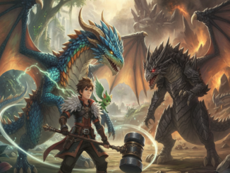 Gameplay d’un jeu similaire à Monster Hunter Stories