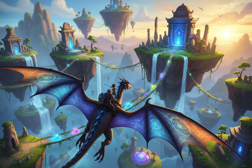 Gameplay d’un jeu d’aventure fantastique comme Rayman Legends Retold